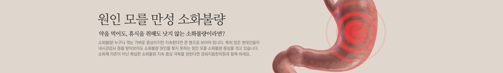 원인 모를 만성소화불량